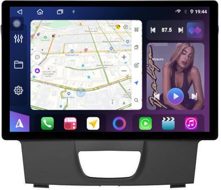 Магнитола для Chevrolet TrailBlazer 2012-2015 - FarCar BX877 монитор 13" 2K QLED на Android 13, TS10, 6+128, CarPlay, 4G SIM-слот