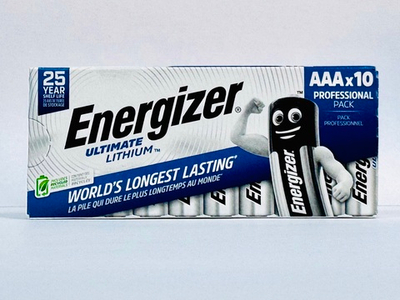 7638900343533 Energizer Ultimate Lithium R03/AAA (L92) DP10 элемент питания