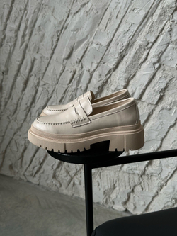 Лоферы из натуральной кожи