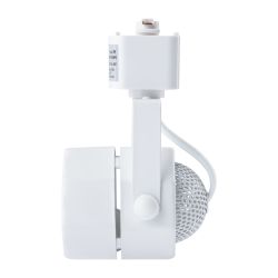 Трековый светильник однофазный ЭРА TR9-GU10 WH под лампу GU10 белый | Однофазные светильники под лампу