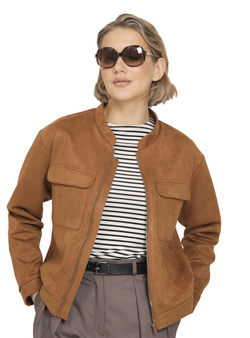 Бомбер женски АЛЕКСА (Коричнево-рыжий)