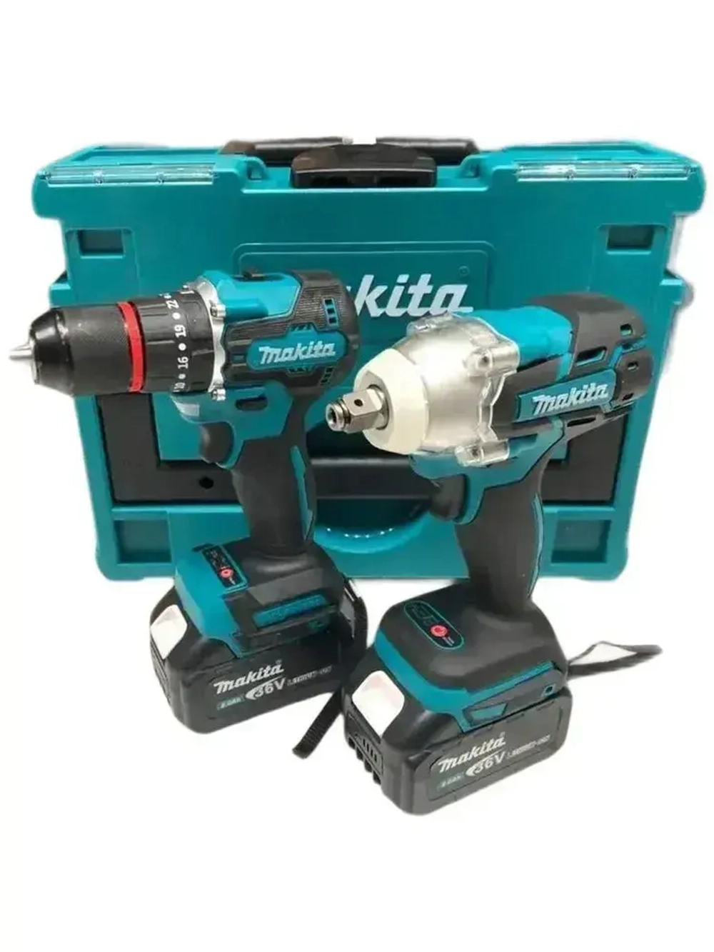 Набор 2в1 бесщеточный набор 21 v гайковерт 300Nm, бесщеточный шуруповерт с ударом