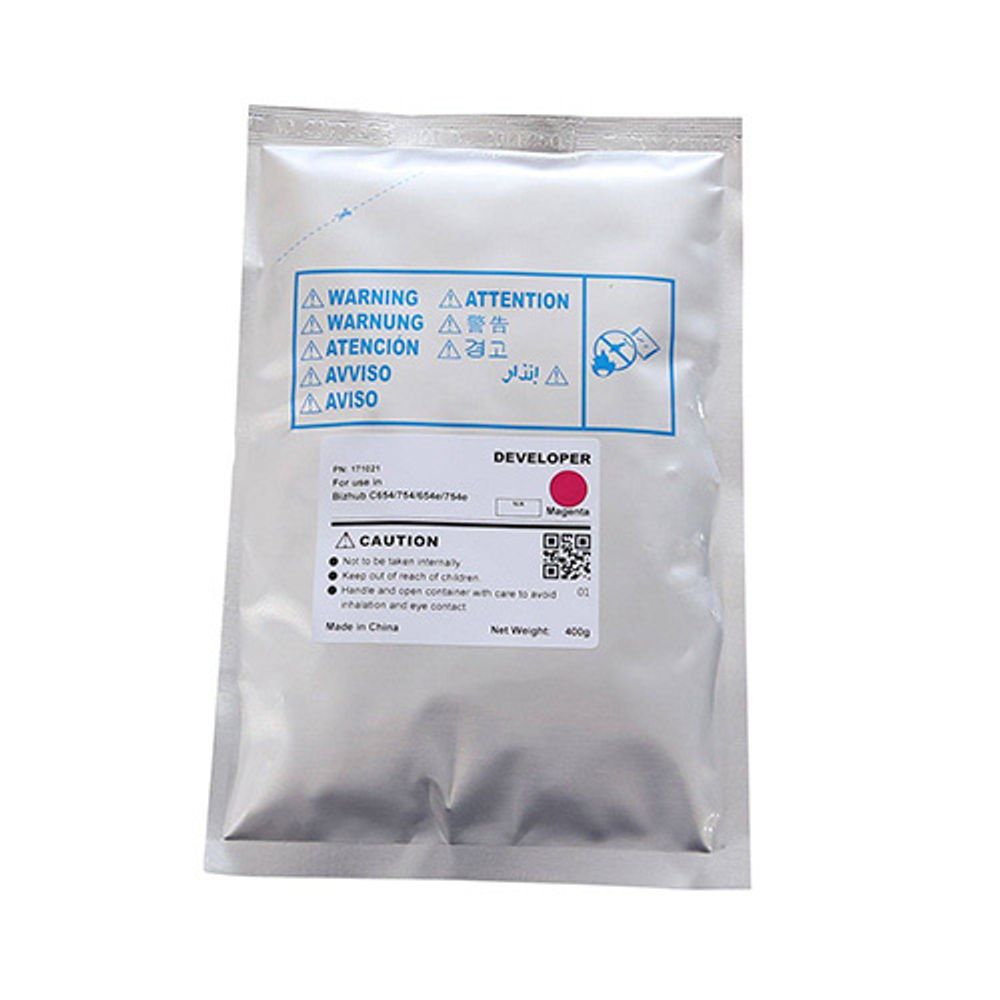 Девелопер для KONICA MINOLTA Bizhub C654/C754/C654e/C754e (CET) Magenta, 400г, CET171021