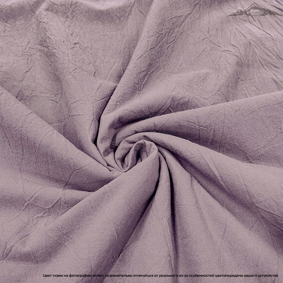 Вареный (стираный) хлопок, цв.Пыльно-лиловый меланж | ш.250 см | 145 г/м² | хлопок-100%
