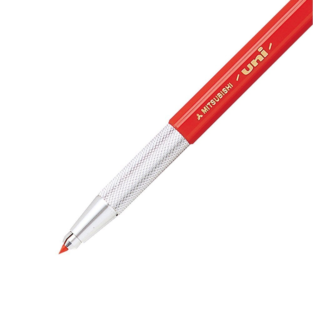 Цанговый карандаш 2 мм Mitsubishi Uni (красный)