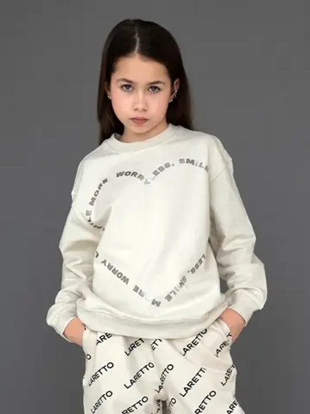 Свитшот для девочки в школу