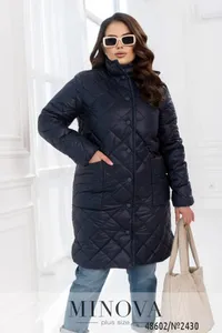 Куртка 2430-темно-синий Minova