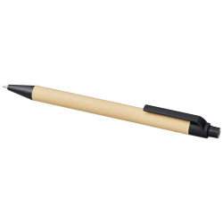 Шариковая ручка Berk из переработанного картона и кукурузного пластика