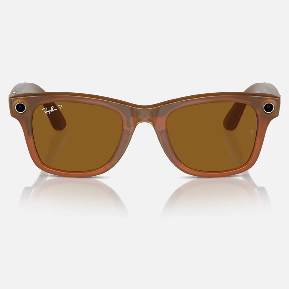Ray-Ban Meta Wayfarer ( Цвет оправы - коричневый, цвет линз - коричневый )