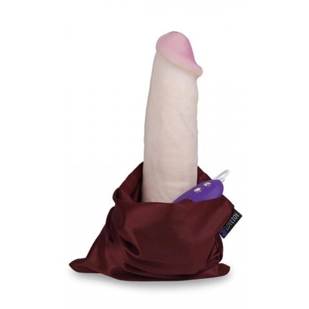 Вибромассажёр неоскин с выносным блоком в коробке REAL Next № 27 (23 см)