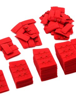 Крючки/петли Arta-F, 33*55 мм, 2*3, красный 100