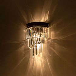 Citilux Мартин CL332431 Бра хрустальное Позрачное