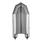 Лодка надувная для рыбалки Тонар Капитан 280Т серый