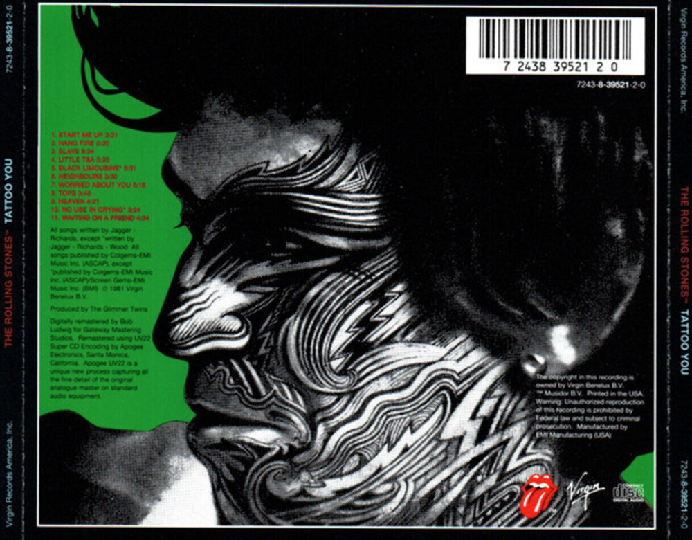 The Rolling Stones / Tattoo You (CD)
