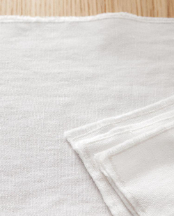 ZARA HOME ЛЬНЯНАЯ САЛФЕТКА, ЭКРЮ