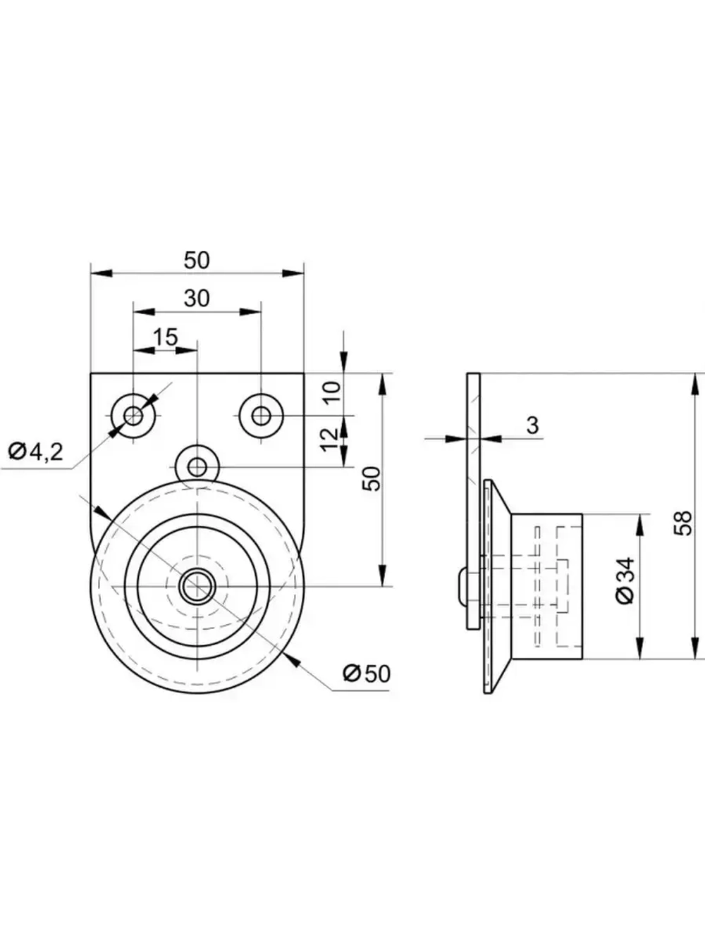 Мебельные колеса, выдвижные ролики диванов, шкафов, кроватей