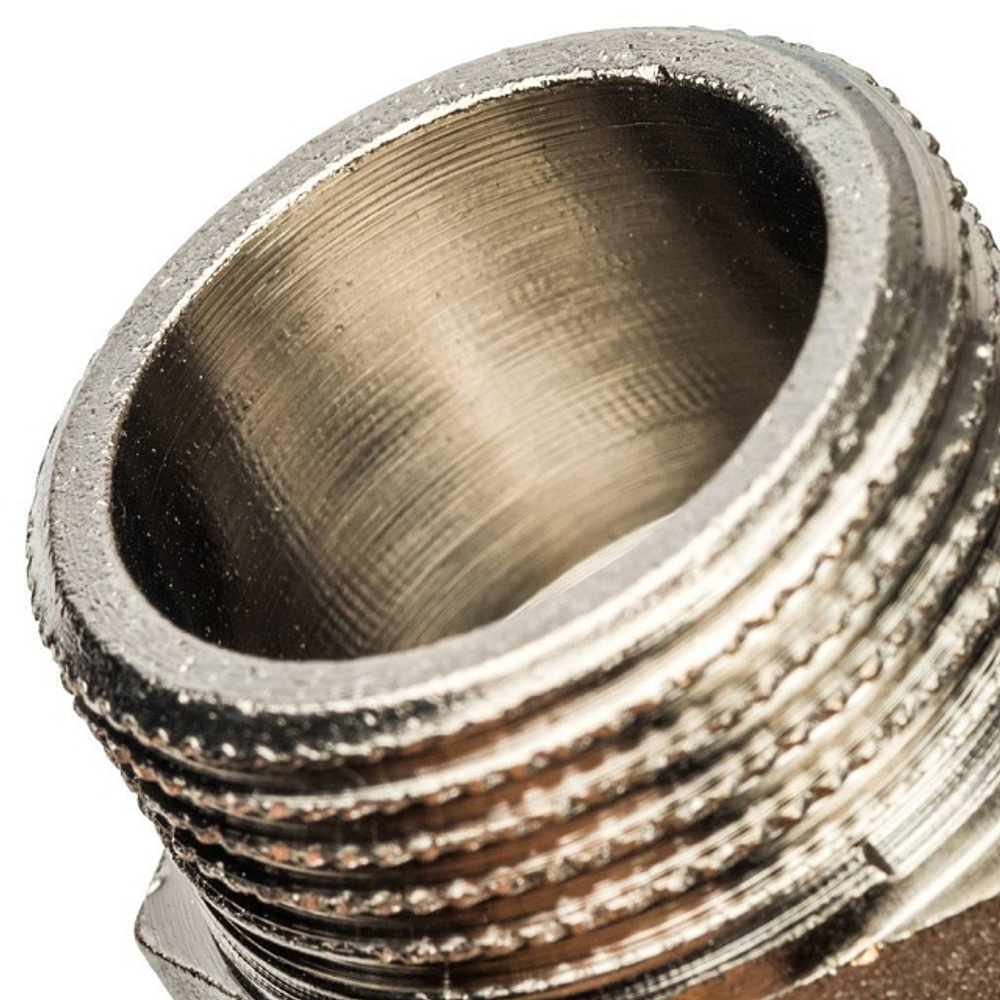 Заглушка с наружной резьбой STOUT SFT 0025 - 3/4" (для стальных труб, латунь никелированная)