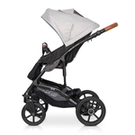Детская коляска Riko Basic Bella Life 3 в 1 01 Grey Fox