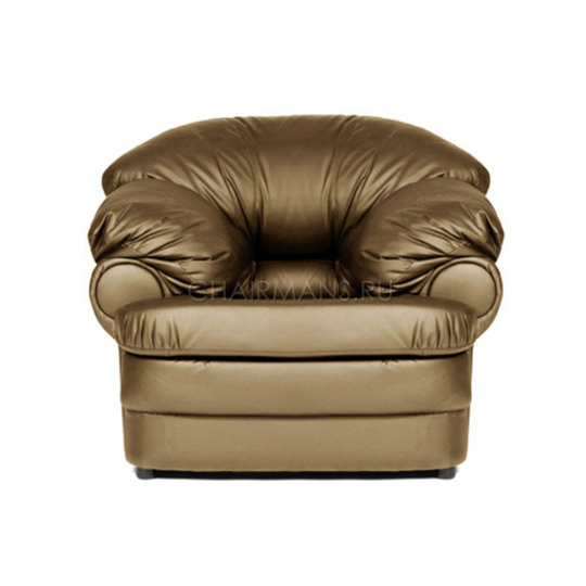 Кресло для отдыха Chairman РЕЛАКС Euroline светло-коричневый