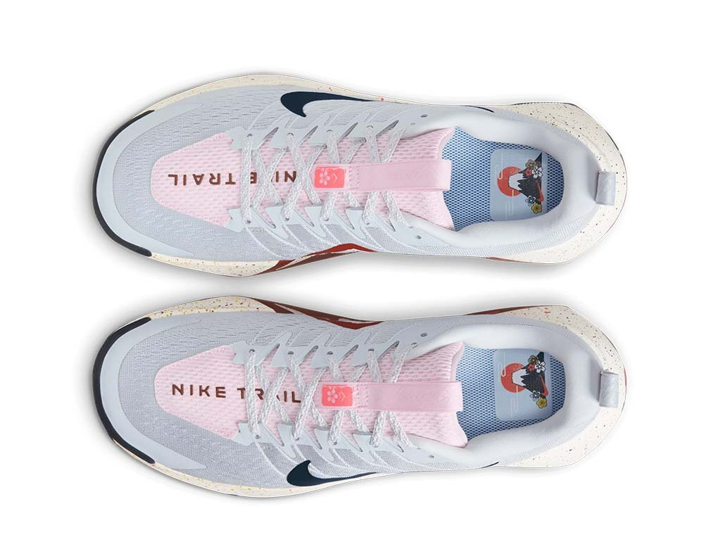 Кроссовки для бега мужские Nike ReactX Wildhorse 10 M Голубо-Пудровые