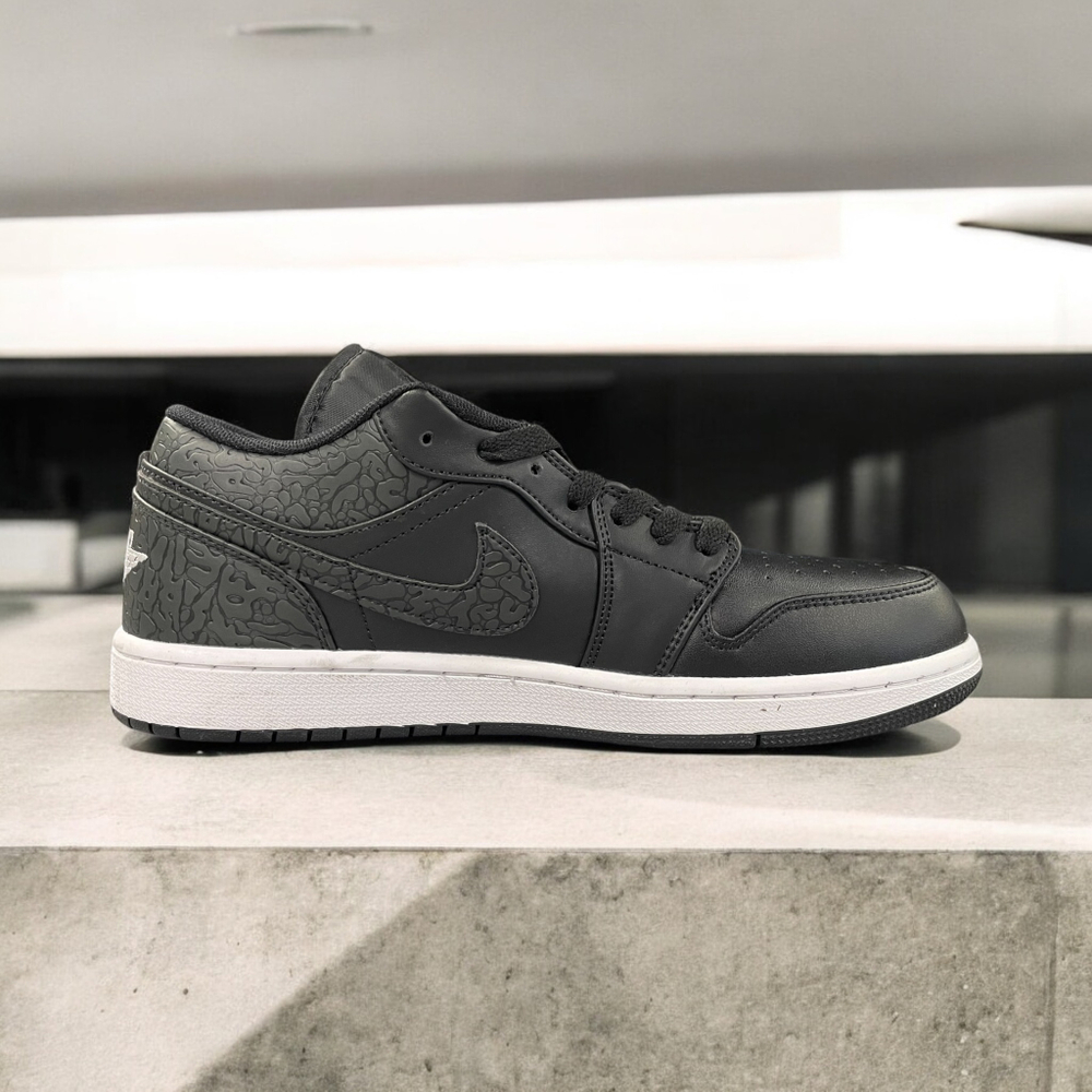 Nike Air Jordan 1 Low • Black Elephant