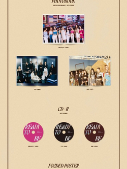 Альбом TWICE - READY TO BE 12th Mini Album RANDOM Version
