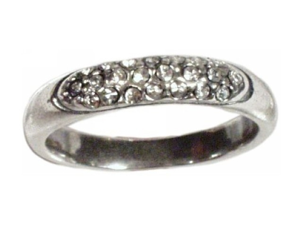 "Эмма" кольцо в серебряном покрытии из коллекции "Стиль" от Jenavi