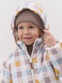 Куртка демисезонная "Клеточка" 0+