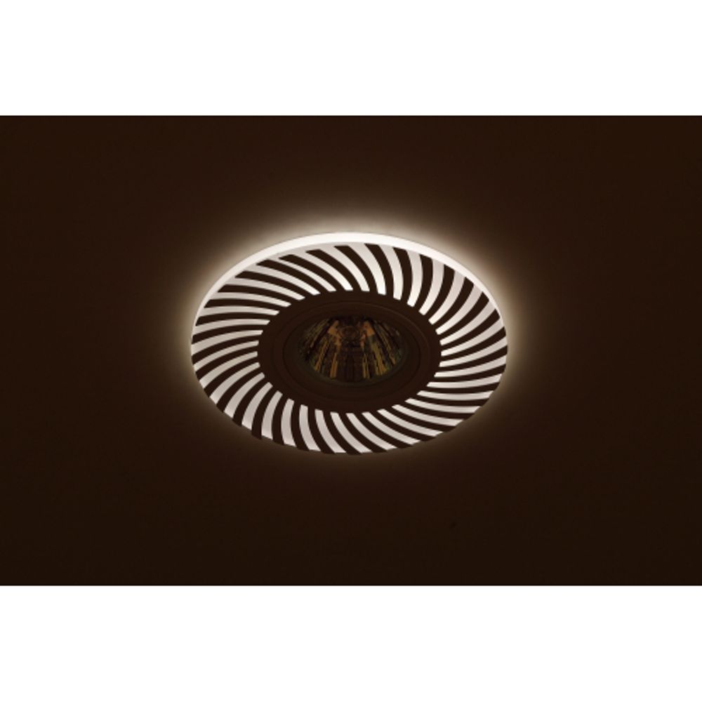 DK LD32 WH Светильник ЭРА декор cо светодиодной подсветкой MR16, 220V, max 11W, белый