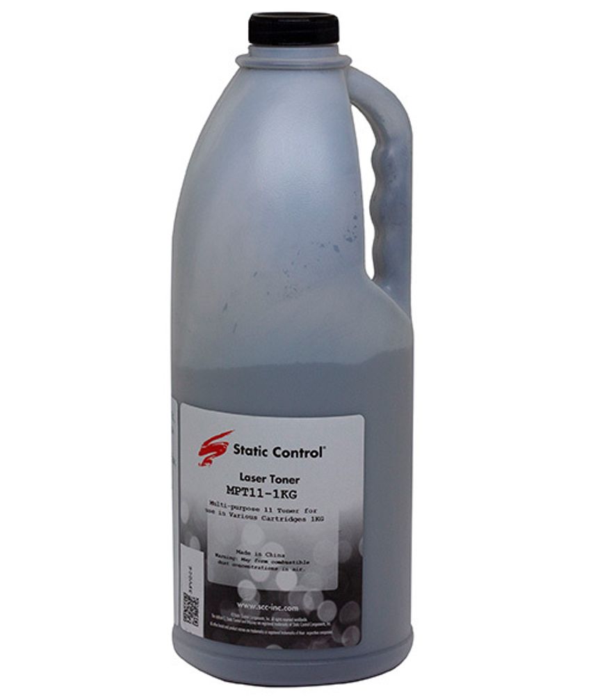Тонер Static Control MPT11 для HP LJ P1005/1006/1505, Bk, 1 кг