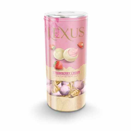 Шоколад Лексус Конфеты с Клубничным Кремом в тубе / Lexus Strawberry Cream in tube 180г