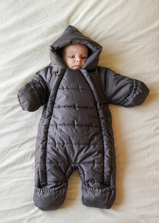 Демисезонный комбинезон графит