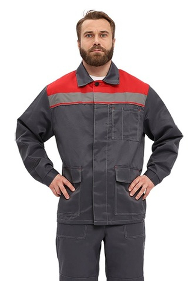 Костюм- куртка/брюки серый