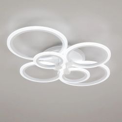 Citilux Сента CL237B160E RGB Люстра с пультом Белая