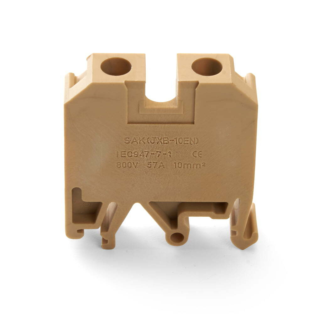 LD551-3-25 ЗНИ Зажим наборный изолированный  винтовой  2.5 мм2  JXB 2.5 . бежевый