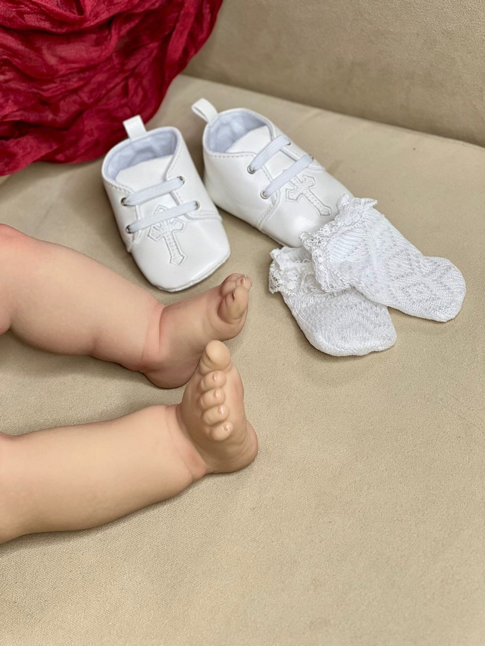 Кукла Реборн мягконабивная 65см в пакете (FA-804)