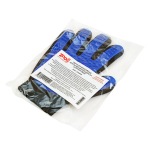 ZooOne Перчатка-щетка массажная для вычесывания шерсти животных  23х17см синяя