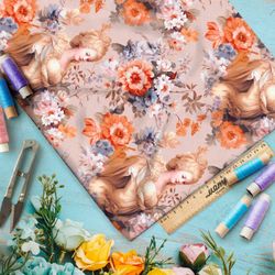 Ткань Барби осенние мелодии