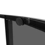 Душевой уголок Niagara Nova 90х90 NG-2826-34BLACK профиль Черный матовый стекло тонированное