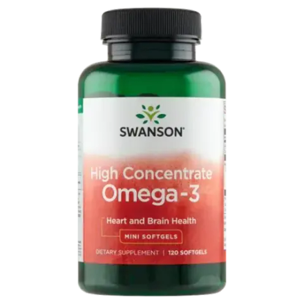 Swanson Omega-3 High Concentrate - 120 капсул