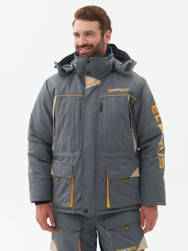 Костюм зимний Elbrus ткань Hit Membrane цвет Серый/Банан