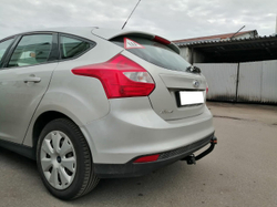 Фаркоп Ford Focus 3 хетчбек 2011-2018, условно-съемный,(без электрики) Трейлер.6014