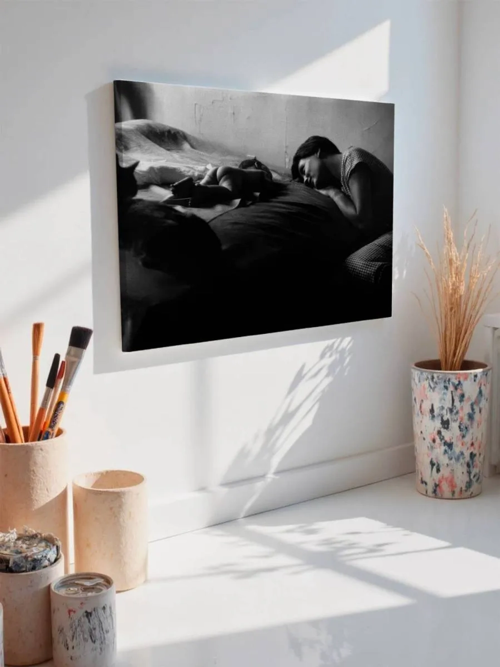 Картина на стену 40 X 50 Мама с младенцем