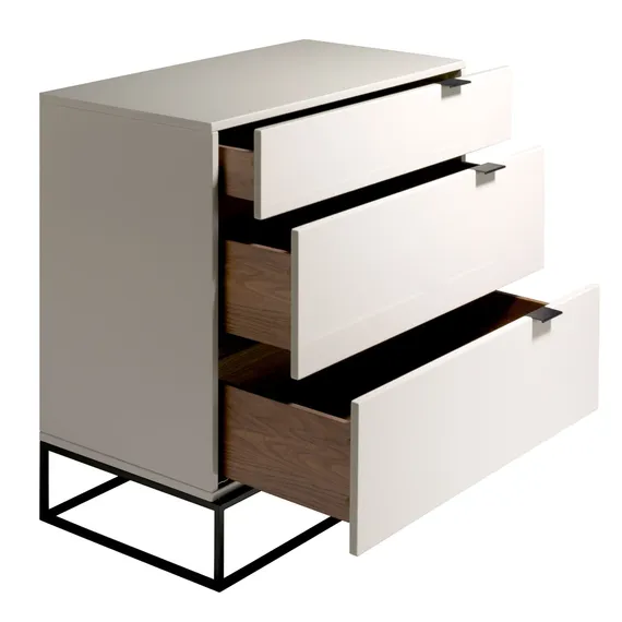 Комод Angel Cerda Personal CP1406-C/7020 жемчужно-серый