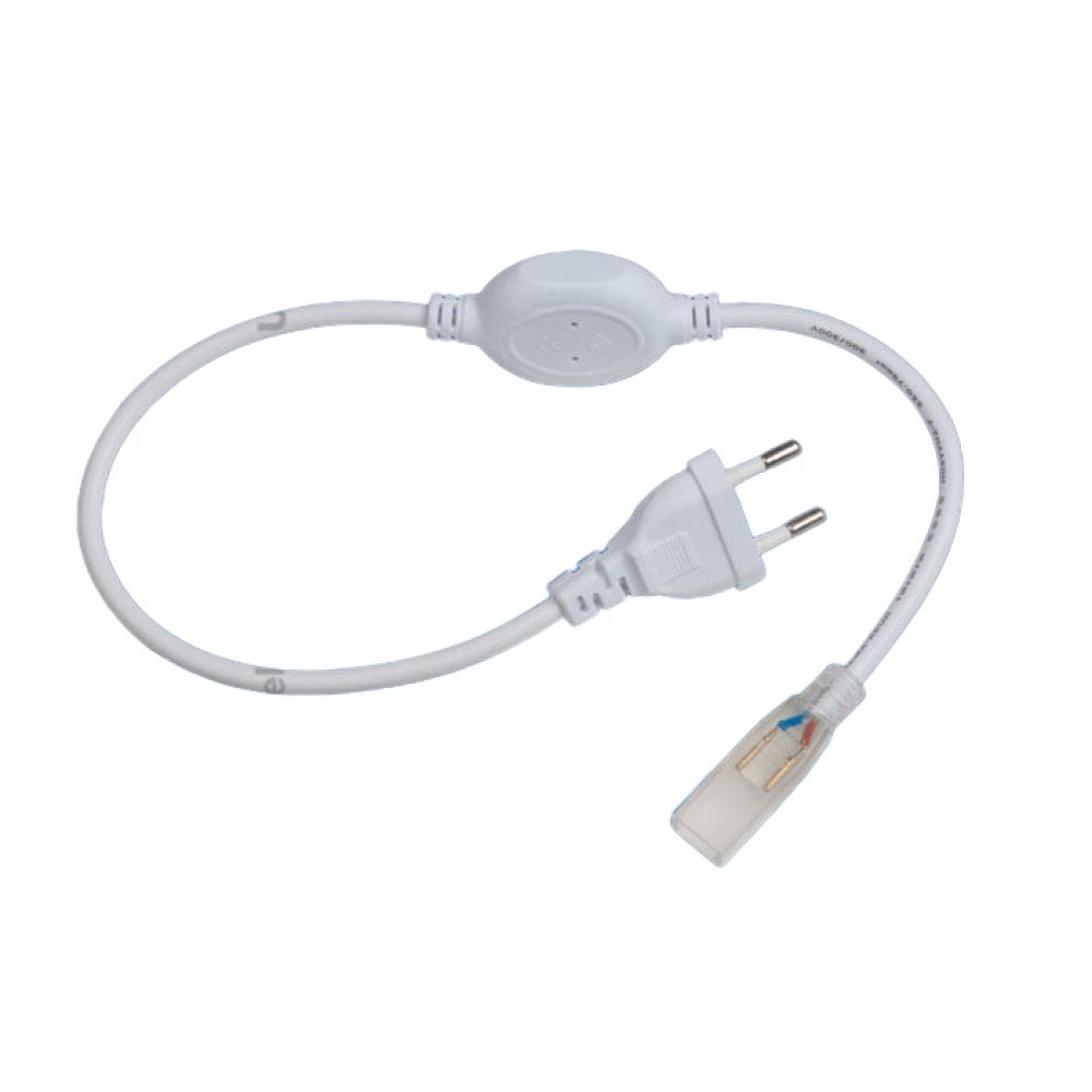 UCX-SP2-A67-NNN WHITE 1 STICKER Провод электрический для подключения монохромных светодиодных лент ULS-3528 сетевого напряжения к сети 220В
