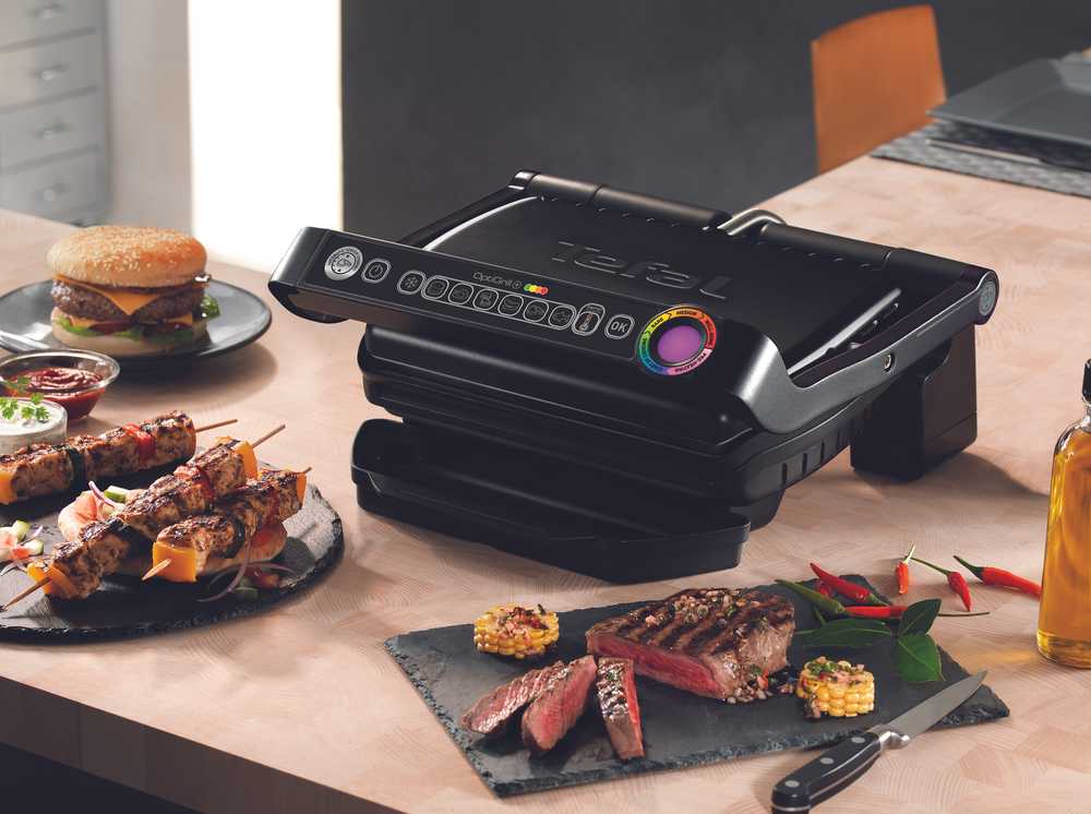 Умный электрогриль Tefal Optigrill+ GC712834