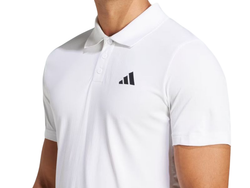 Мужское теннисное поло Adidas Tennis Climacool FreeLift - белое