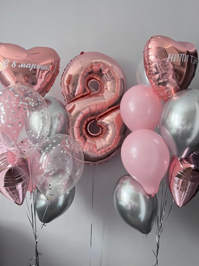 Набор шаров 8 марта №5