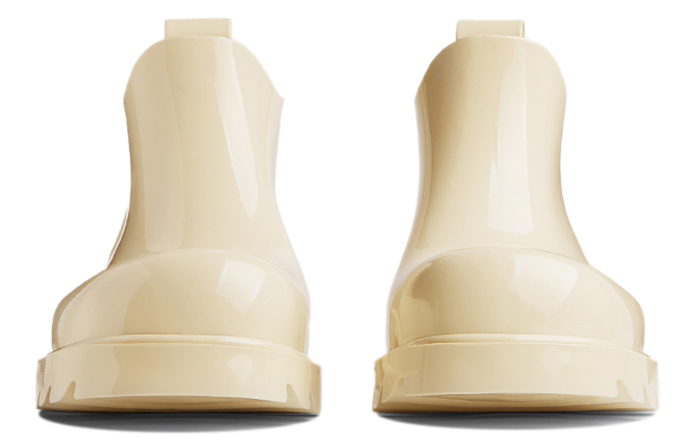 Bottega Veneta Stride Ankle Boots Men"s Beige