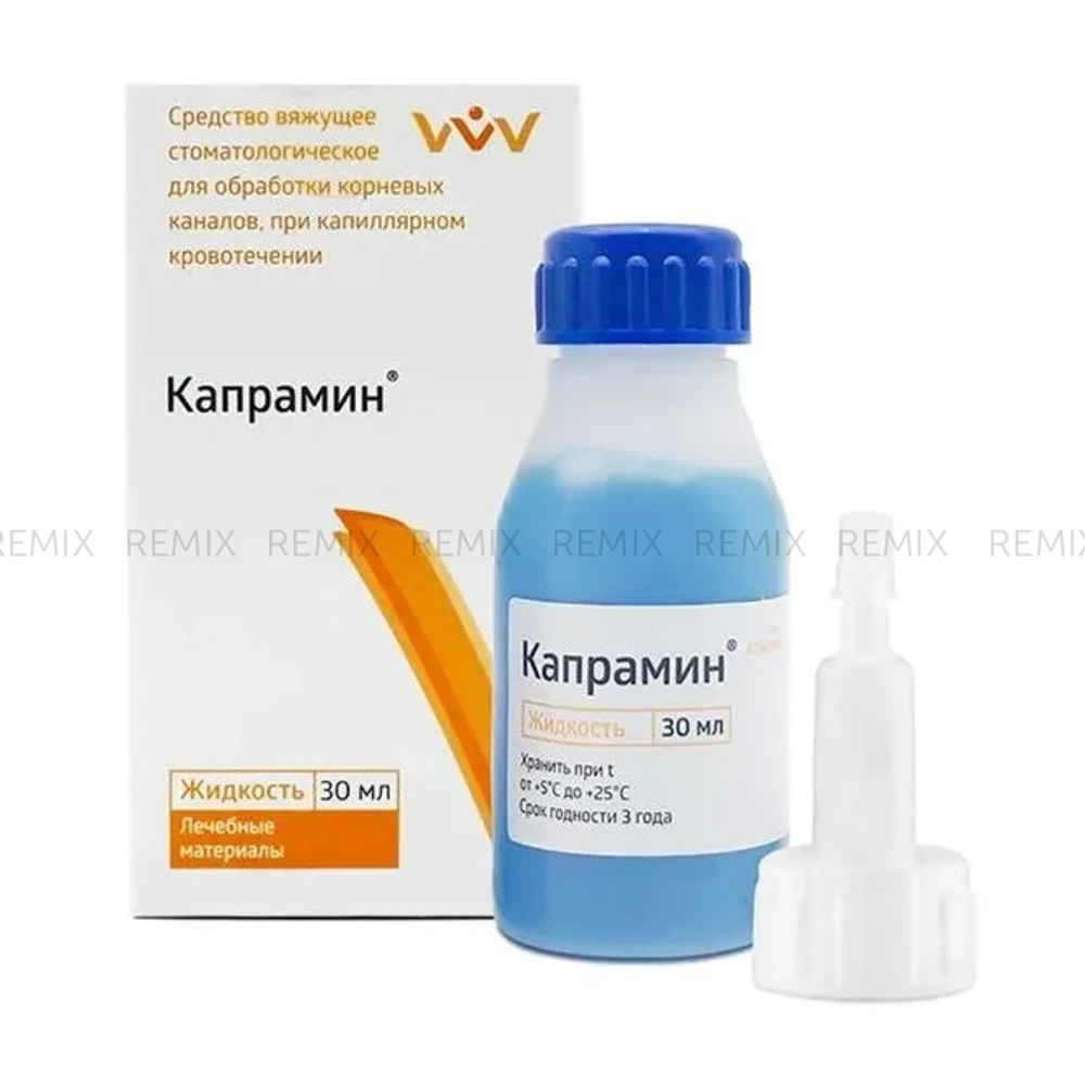Капрамин, жидкость для остонавки капиллярных кровотечений, 30 мл